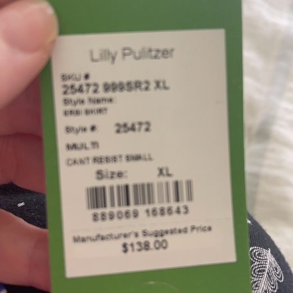 NWT Lily Pulitzer maxi skirt - Picture 4 of 4